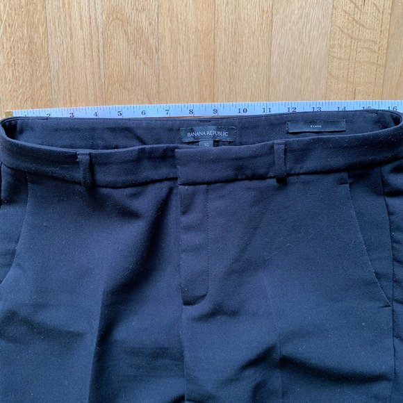 Banana Republic // Black Blake Wide Leg Pant - Picture 6 of 8